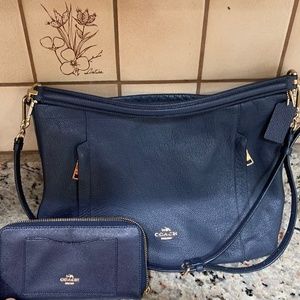 Coach purse and wallet